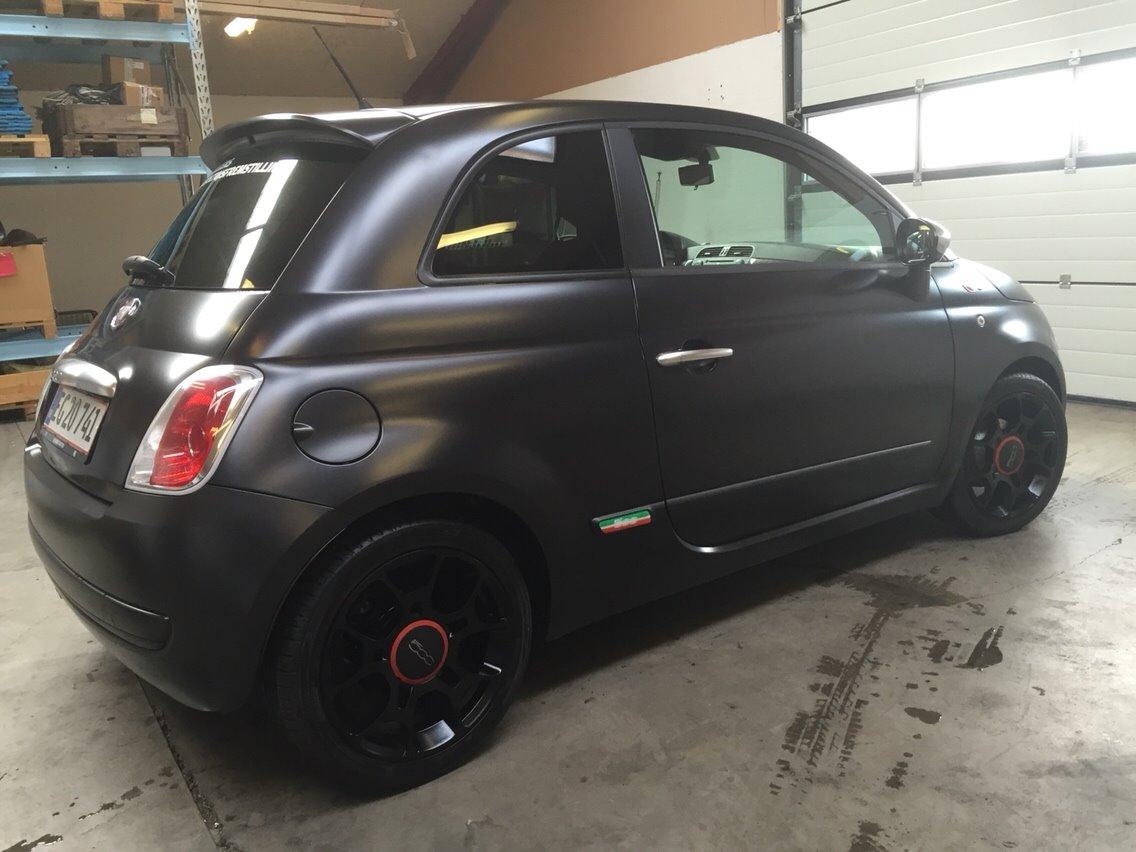 Fiat 500 Black Jack billede 11