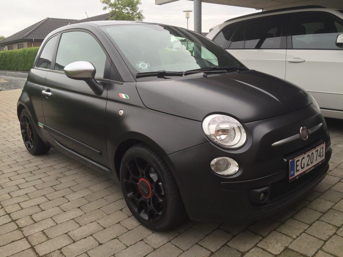 Fiat 500 Black Jack billede 2