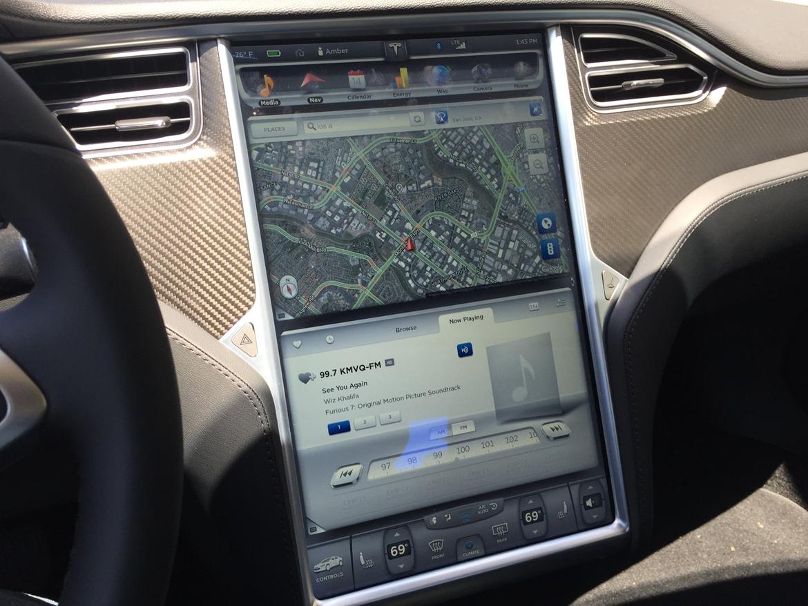 Tesla Model S 70D billede 10