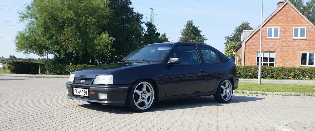 Halloween skøjte ler Opel Kadett GSI 16v Champion - Solgt - 1990 - Bilen har haft tre ejere i  Ty...