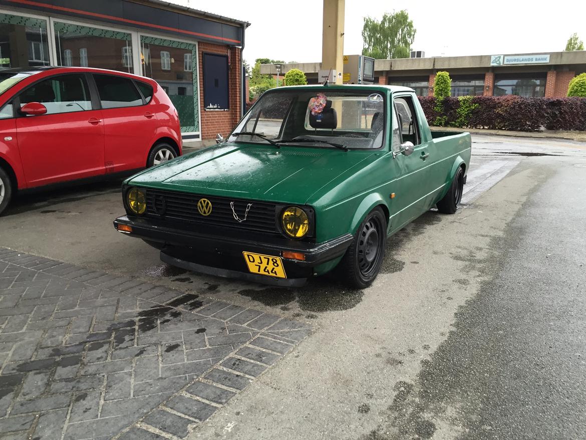 VW caddy mk1  - lige da jeg havde hentet den  billede 32