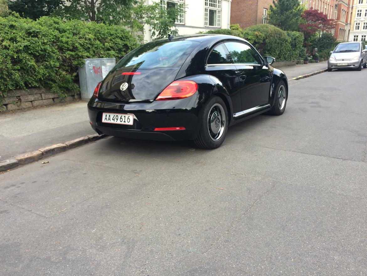 VW The Beetle Life 1,2 TSI - Her er den sænket med H&R fjedre billede 4