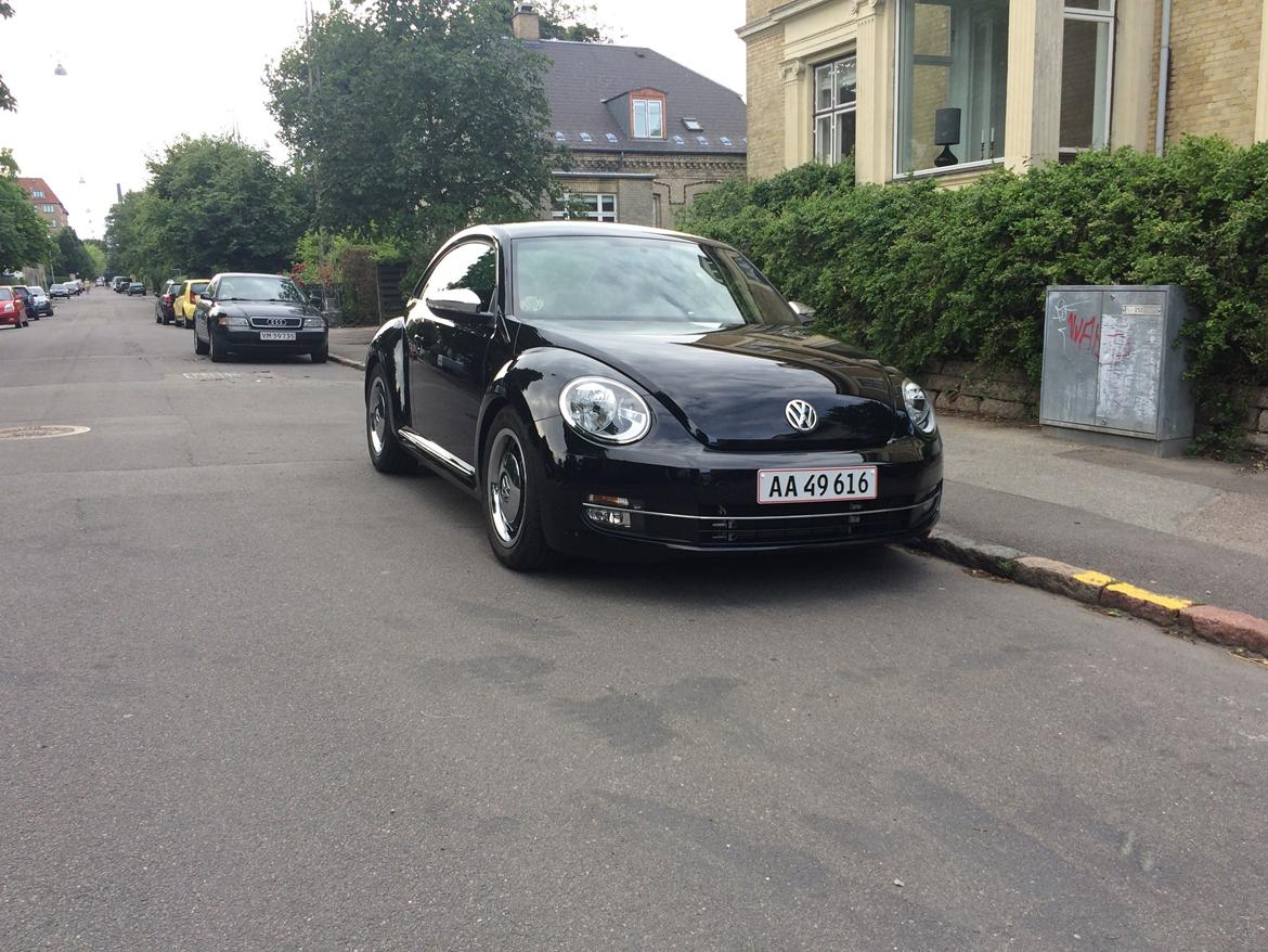 VW The Beetle Life 1,2 TSI - Her er den sænket med H&R fjedre billede 7