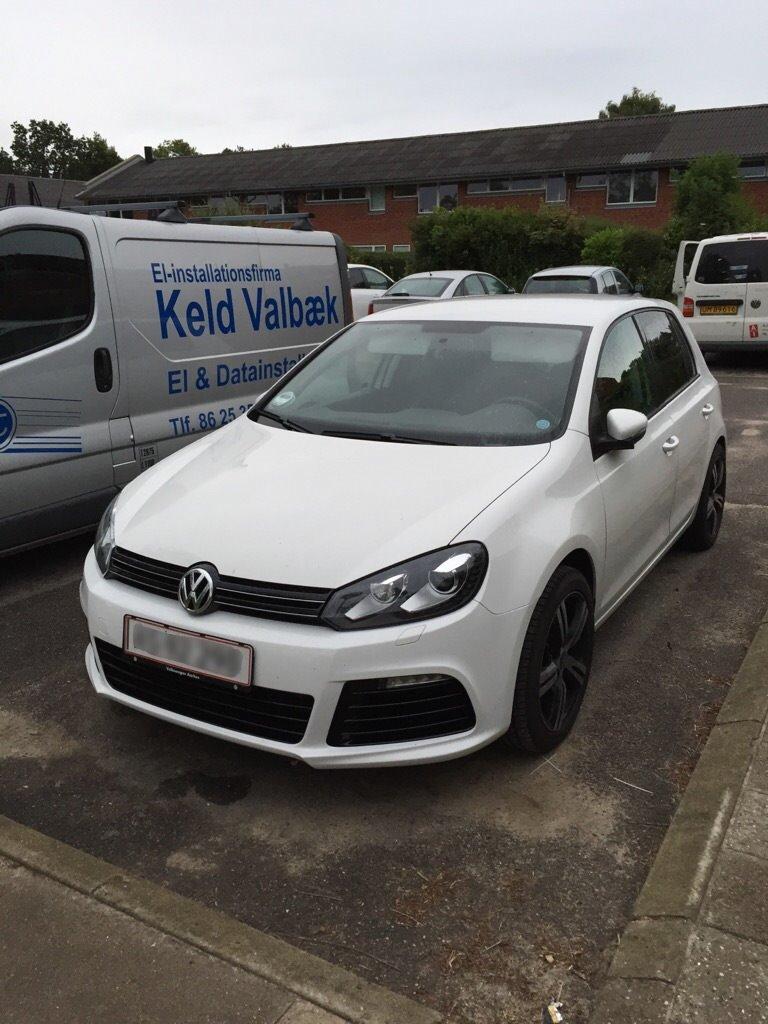 VW Golf 6 VI (R) (SOLGT) - så skete der "lidt" med golfen eller meget 😂 billede 4