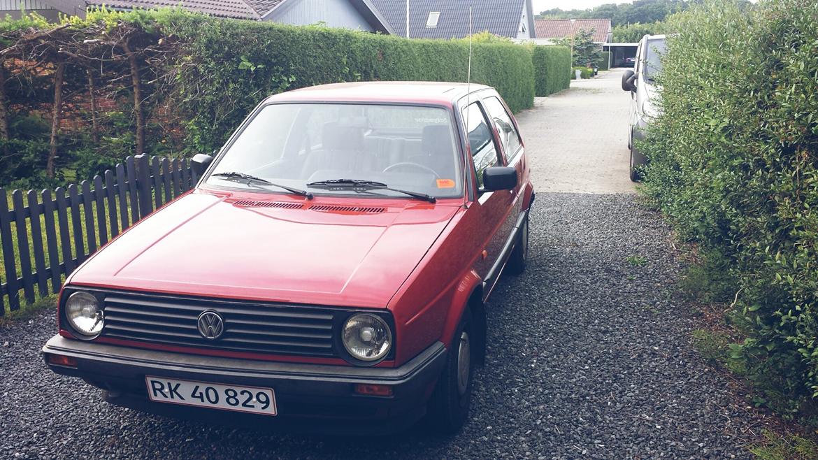 VW Golf Mk2 - Da jeg lige havde hentet den... billede 15