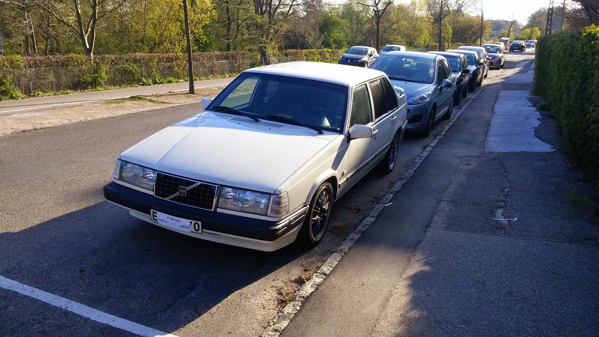 Volvo 940 turbo - Dagen jeg hentede den fra Sverige billede 6