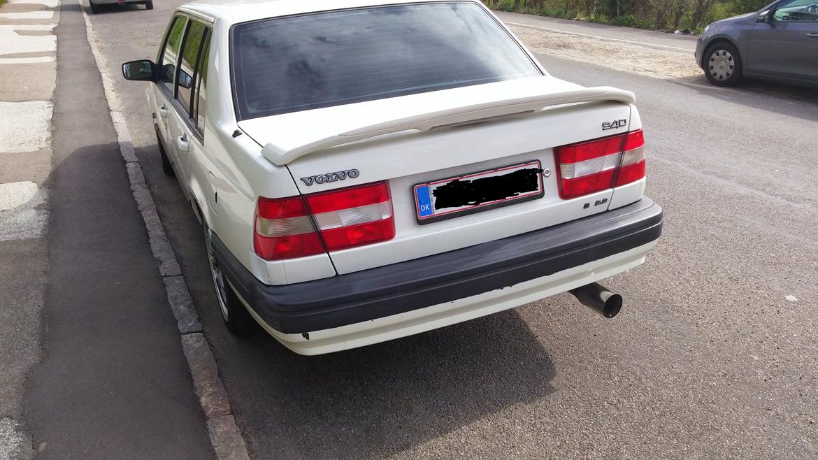 Volvo 940 turbo - Som røven så ud med den gamle udstødning på. billede 9