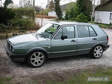 VW Golf II 1.8 Syncro *SOLGT - her kan man se syncroskiltet på skærmen.... billede 4
