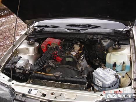 Opel Omega st.car  SOLGT ! - Det er da vist ikke tit man ser sådan et syn...! Lexmaul på en Omega... Fedt... billede 4