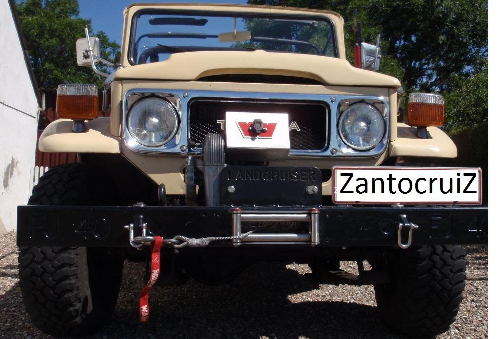 Toyota LandCruiser FJ40 2F 4.2L billede 2