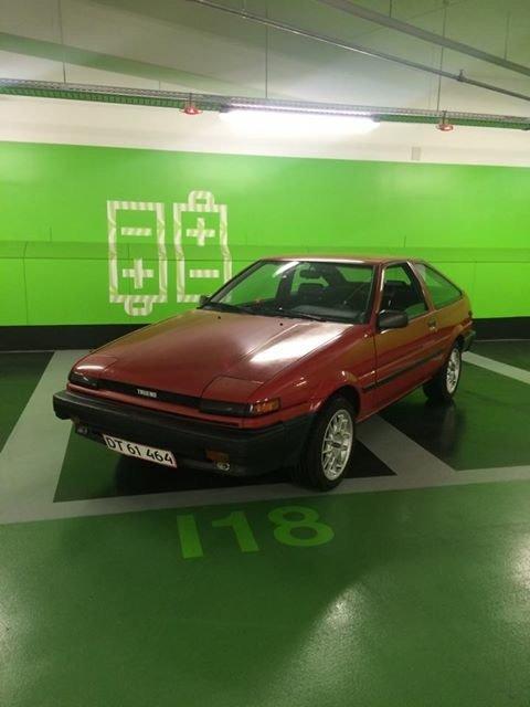 Toyota corolla AE86 TRUENO  billede 4