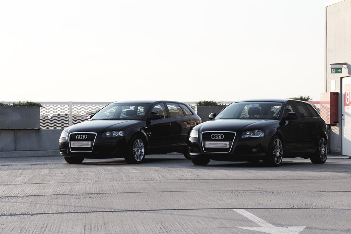 Audi A3 Sportback - Min og min fætters, hans den gamle udgave. billede 2