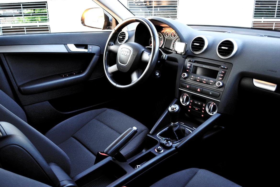 Audi A3 Sportback - Min kabine, men skal gennem en mindre fornyelse herover vinter. billede 5