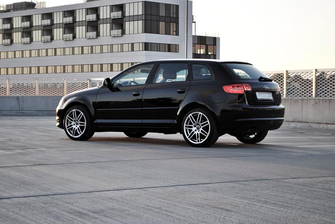 Audi A3 Sportback - Før den blev sænket med lowtech 30mm billede 7