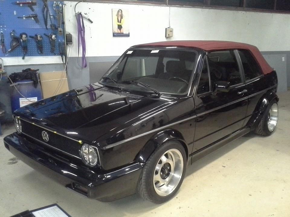 VW golf mk1 cabriolet (etienne aigner)  billede 1