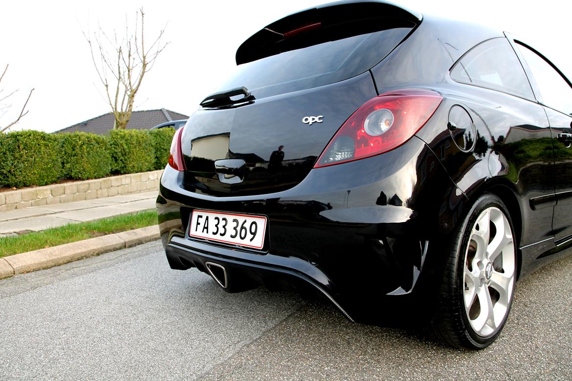 Opel Corsa D OPC - Den Sorte Enke billede 7