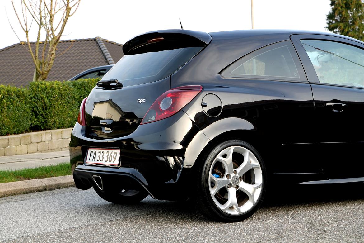 Opel Corsa D OPC - Den Sorte Enke billede 9