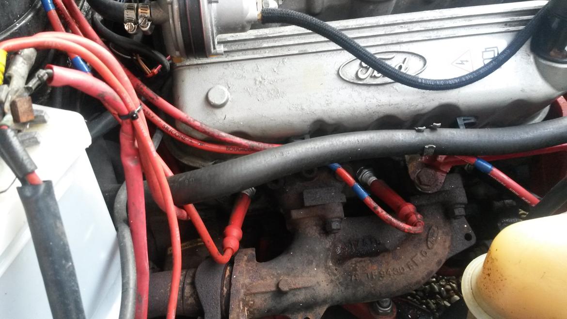 Ford Sierra Xr4i - Gamle tændkabler og Manifold billede 17