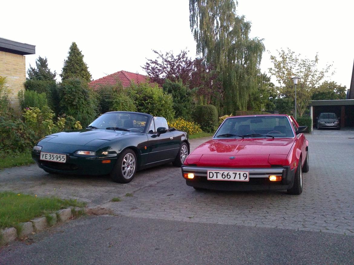 Mazda MX-5 NA - Møde med min fars X1/9'er billede 9
