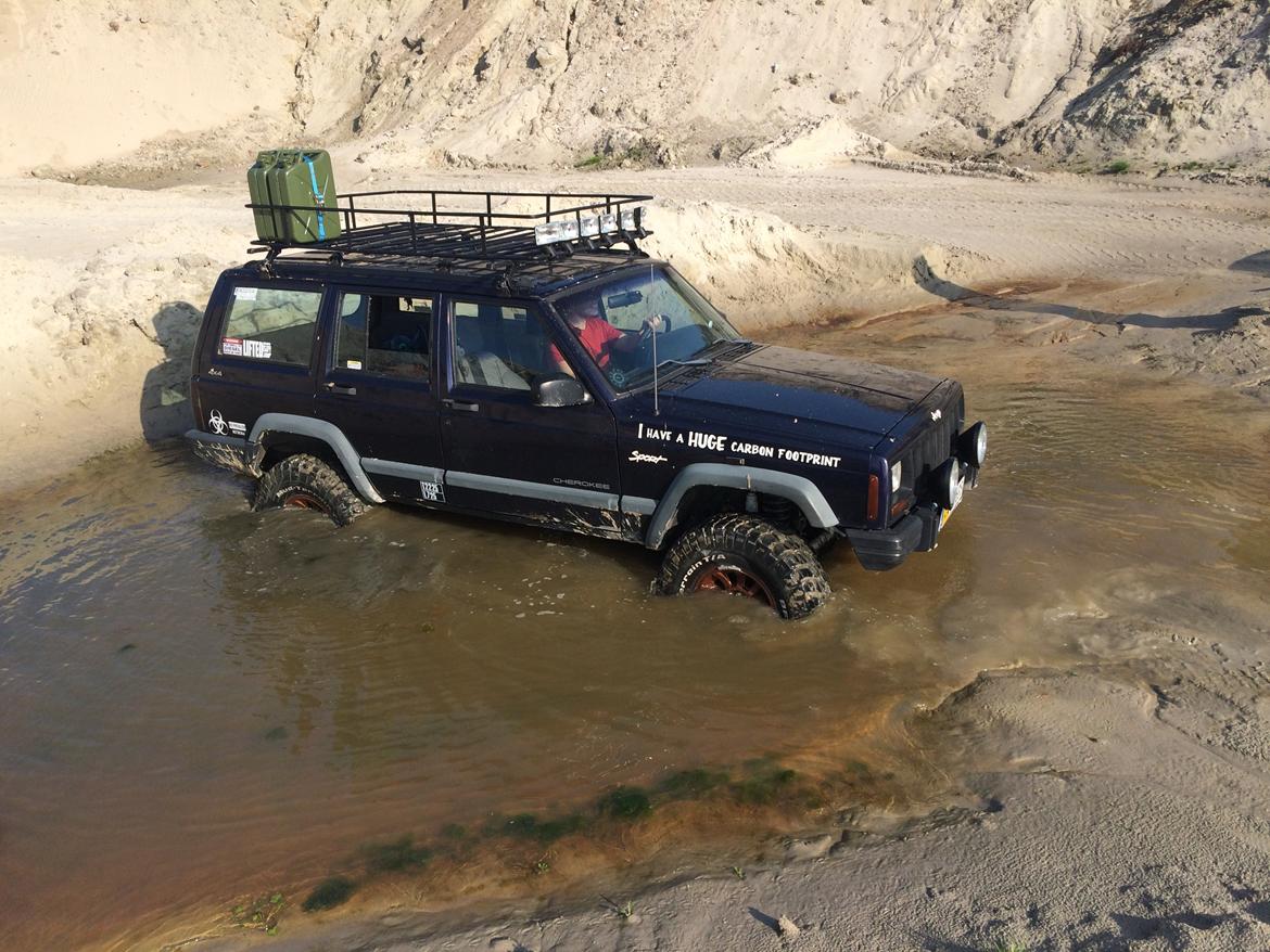 Jeep Cherokee XJ (Æh'jeeu) - Den sidder ikke fast ; ) billede 14