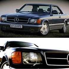 Mercedes Benz 500 sec (S-Klasse-Einspritzmotor-Coupé)