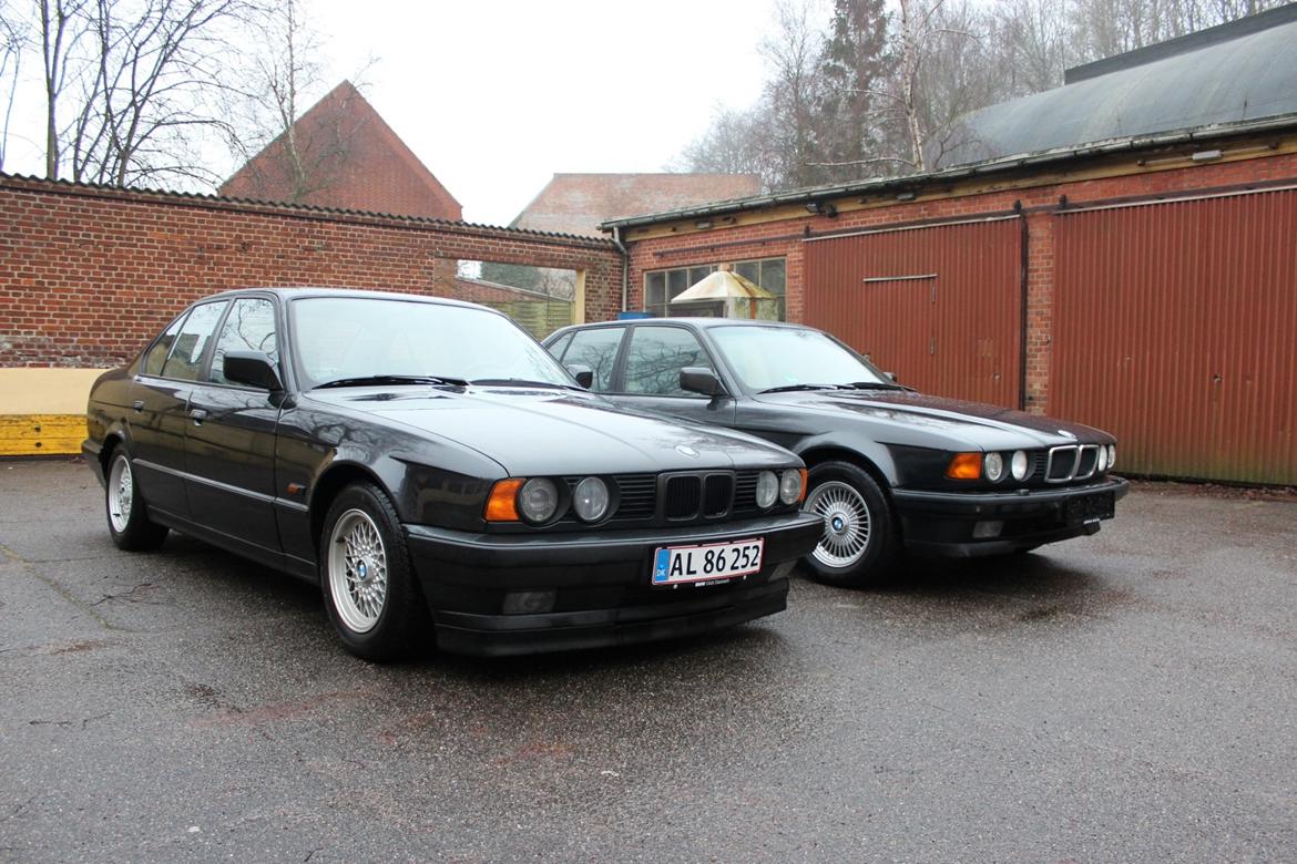 BMW E32 730i V8 - Sammen med min E34 525i billede 31