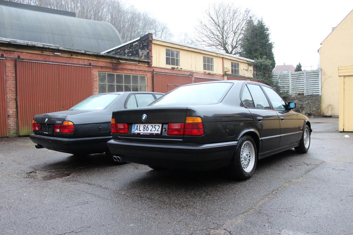 BMW E32 730i V8 - Sammen med min E34 525i billede 32