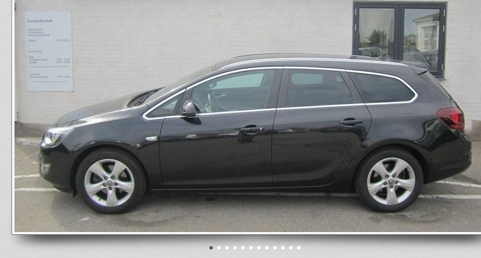 Opel Astra J 1.7 CDTi 130 Sport ST ECO S/S 5d billede 11