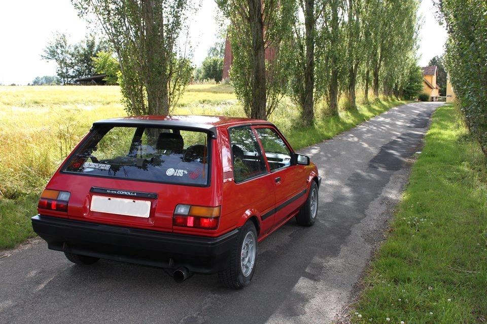 Toyota Corolla ee80 - Som hun står nu! billede 4