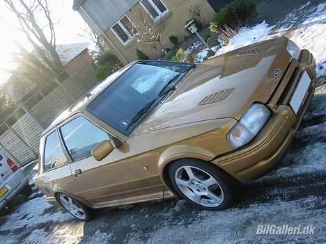 Ford Escort RS Turbo (projekt) - Sådan så den ud da jeg købte den! billede 1