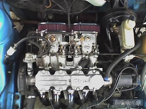 Opel Kadett D - 2stk. 40mm. Db. weber... og bananen :) billede 11