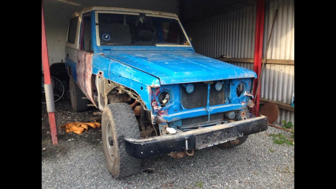 Toyota Land Cruiser - Da jeg købte den.  billede 15