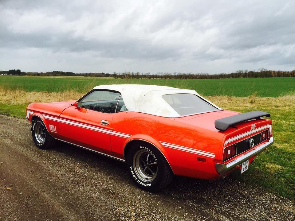 Ford Mustang Mach 1 convertible billede 4