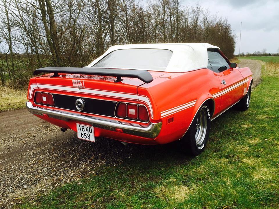 Ford Mustang Mach 1 convertible billede 6