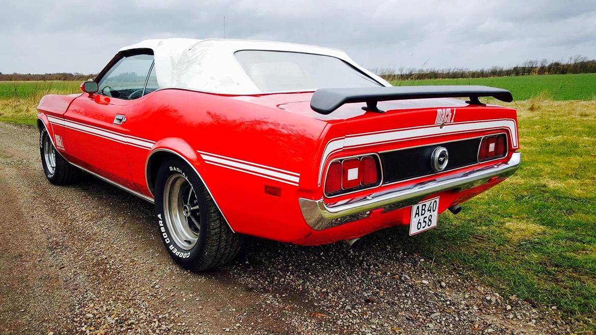 Ford Mustang Mach 1 convertible billede 9