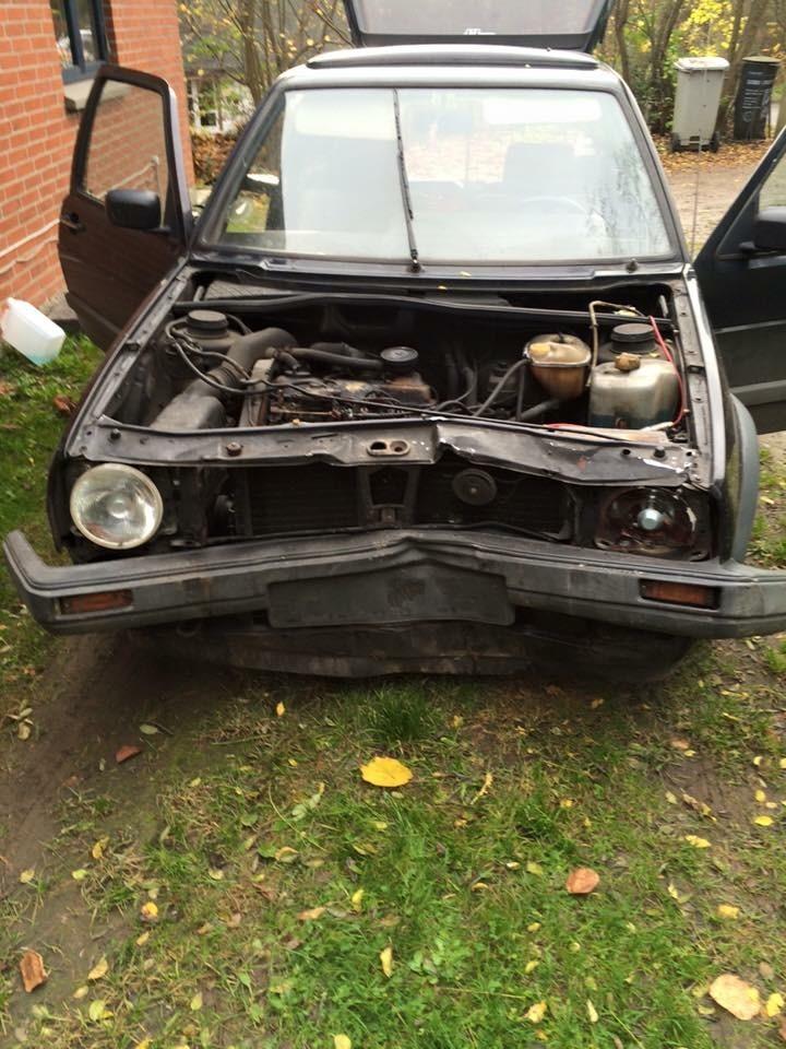 VW golf 2 1,6 td  - da jeg købte bilen fra tidligere ejer  billede 7
