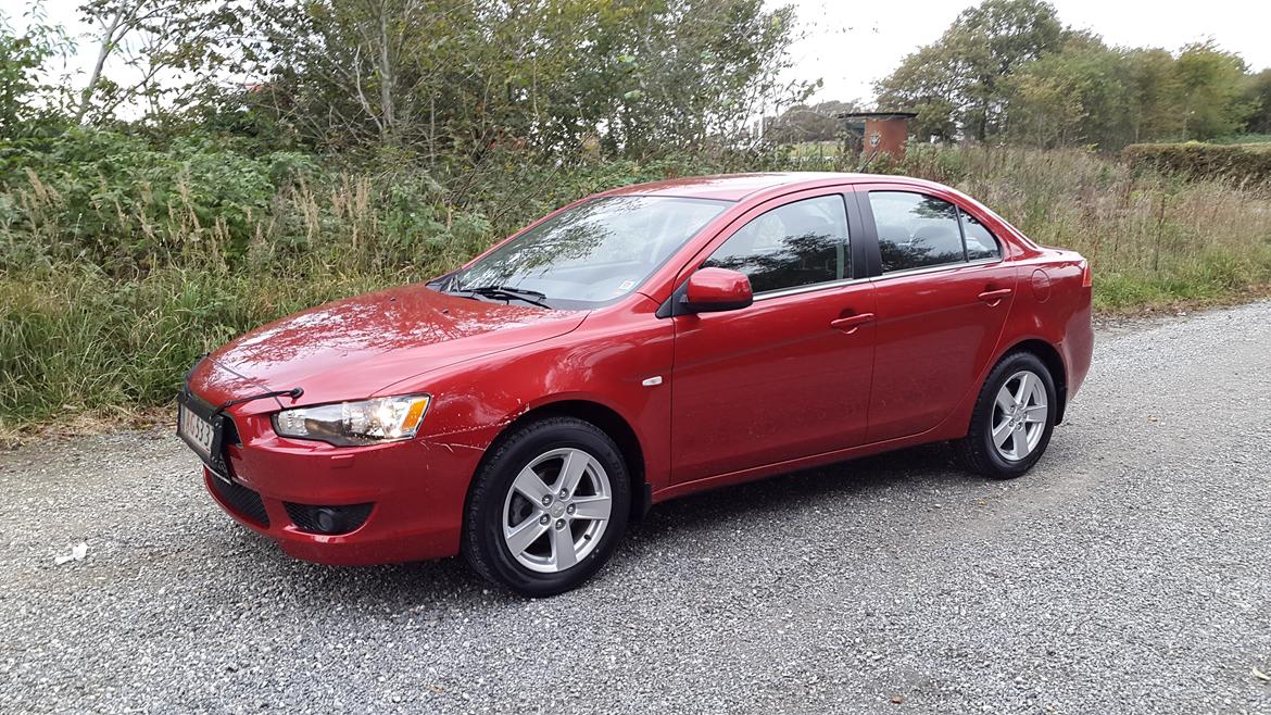 Mitsubishi Lancer x - dagen jeg var ude og prøvekøre den. og besluttede at jeg skulle ha den. der er sket en del siden billede 19