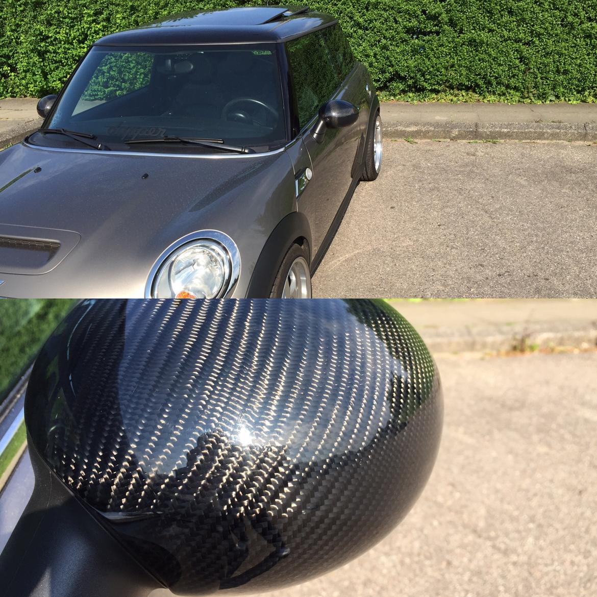 Mini "Cooper" One D - Carbon spejle monteret (maj '16) billede 15