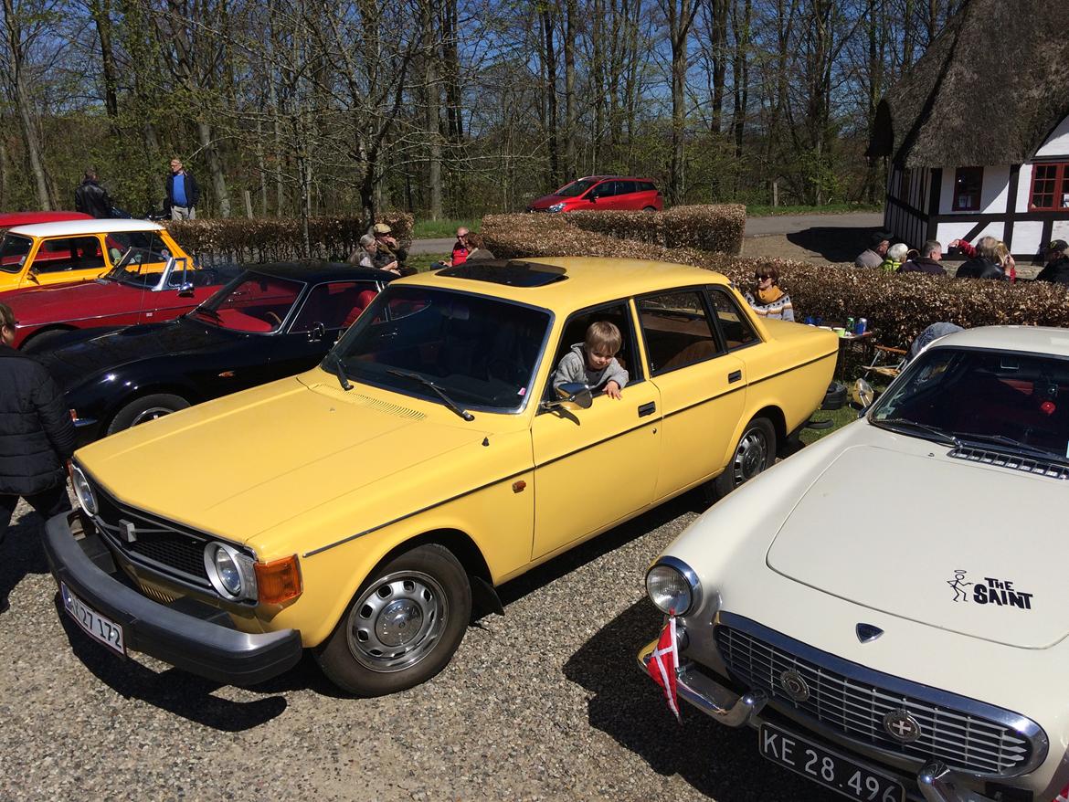 Volvo 144 de luxe ( Fru. Gyldenkål ) - Til veteranmøde ved Karoline´s i Middelfart billede 3