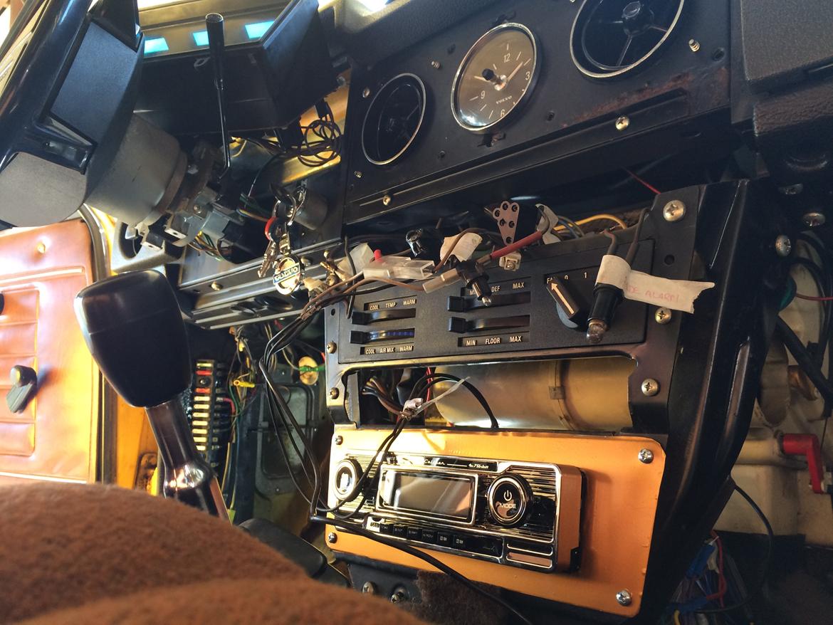 Volvo 144 de luxe ( Fru. Gyldenkål ) - Pille arbejde billede 16