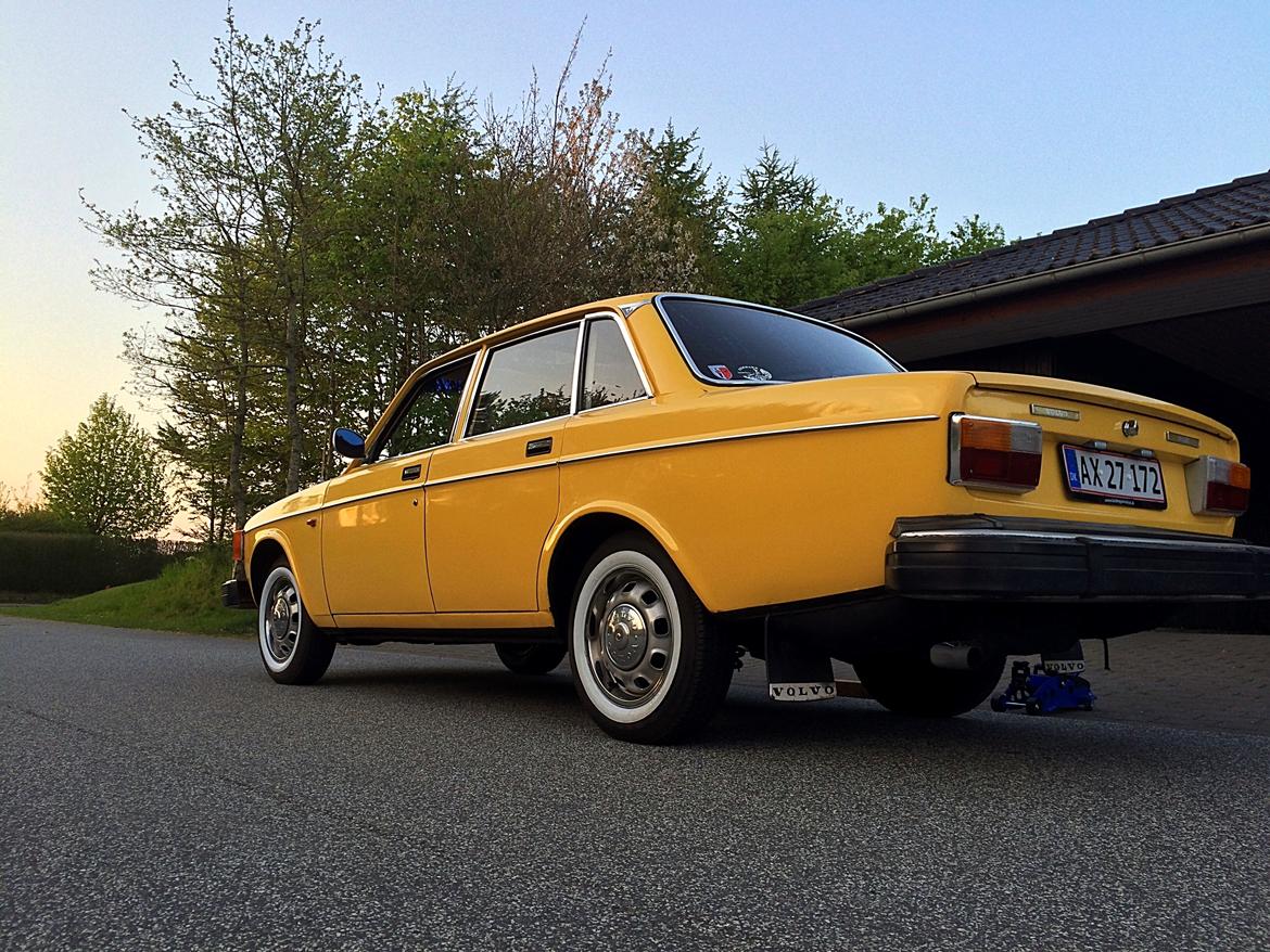 Volvo 144 de luxe ( Fru. Gyldenkål ) - Der skal et nyt pusterør til inden så længe billede 2