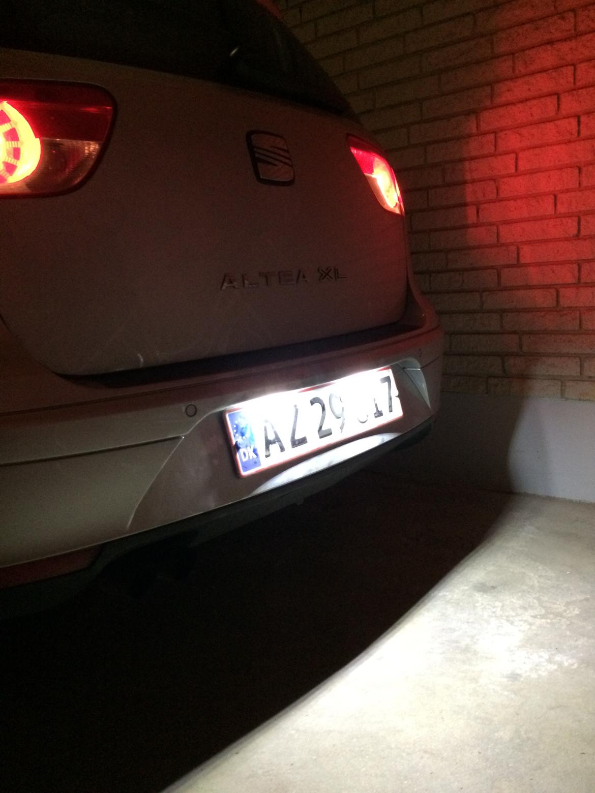 Seat Altea XL - LED nummerpladelys. billede 4