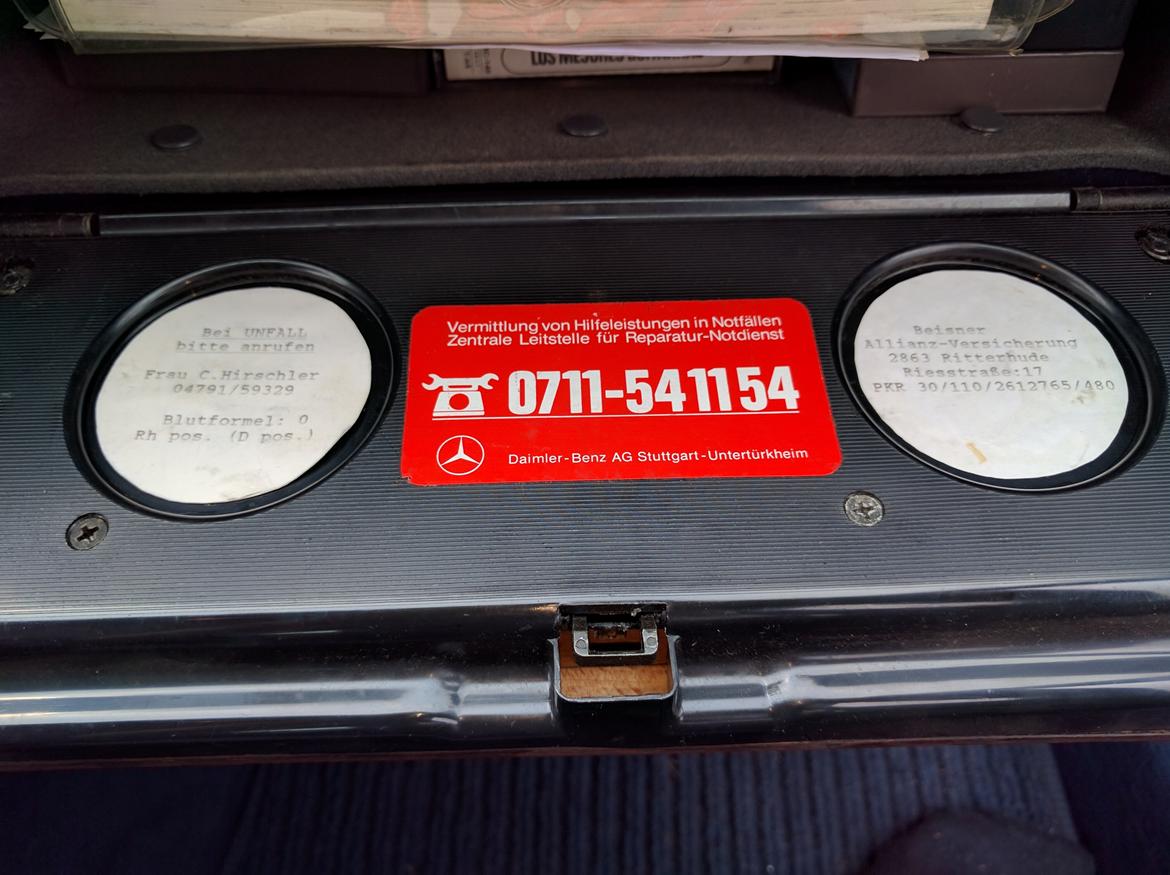 Mercedes Benz w126 280s billede 21