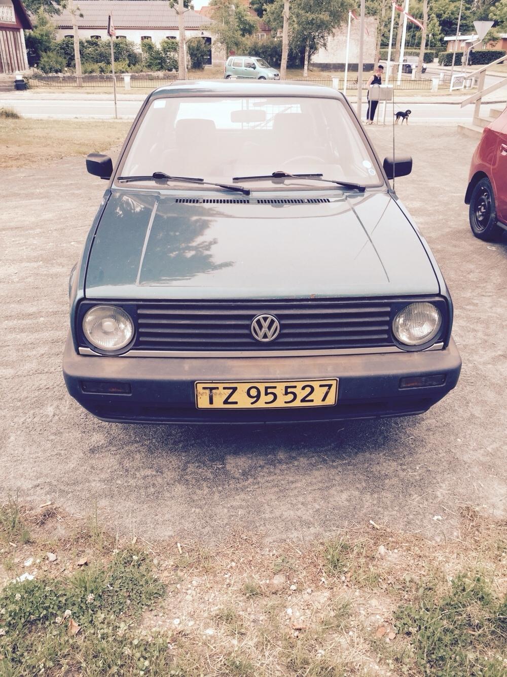 VW Golf 2 1,6 D GTD Van. (SOLGT) billede 1