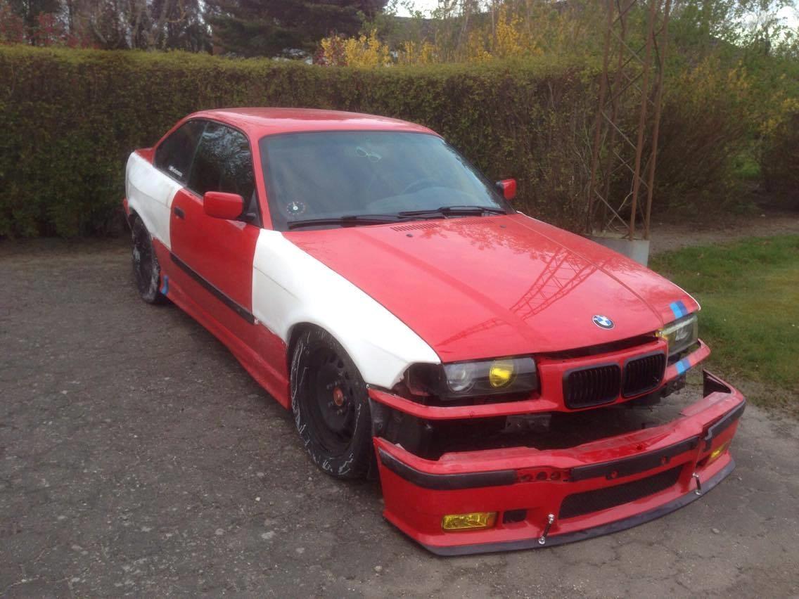 BMW e36 Coupe - Bilen lignede noget som aldrig kom til at køre igen. billede 19