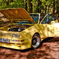 VW Golf 1 GTO Rieger cabriolet