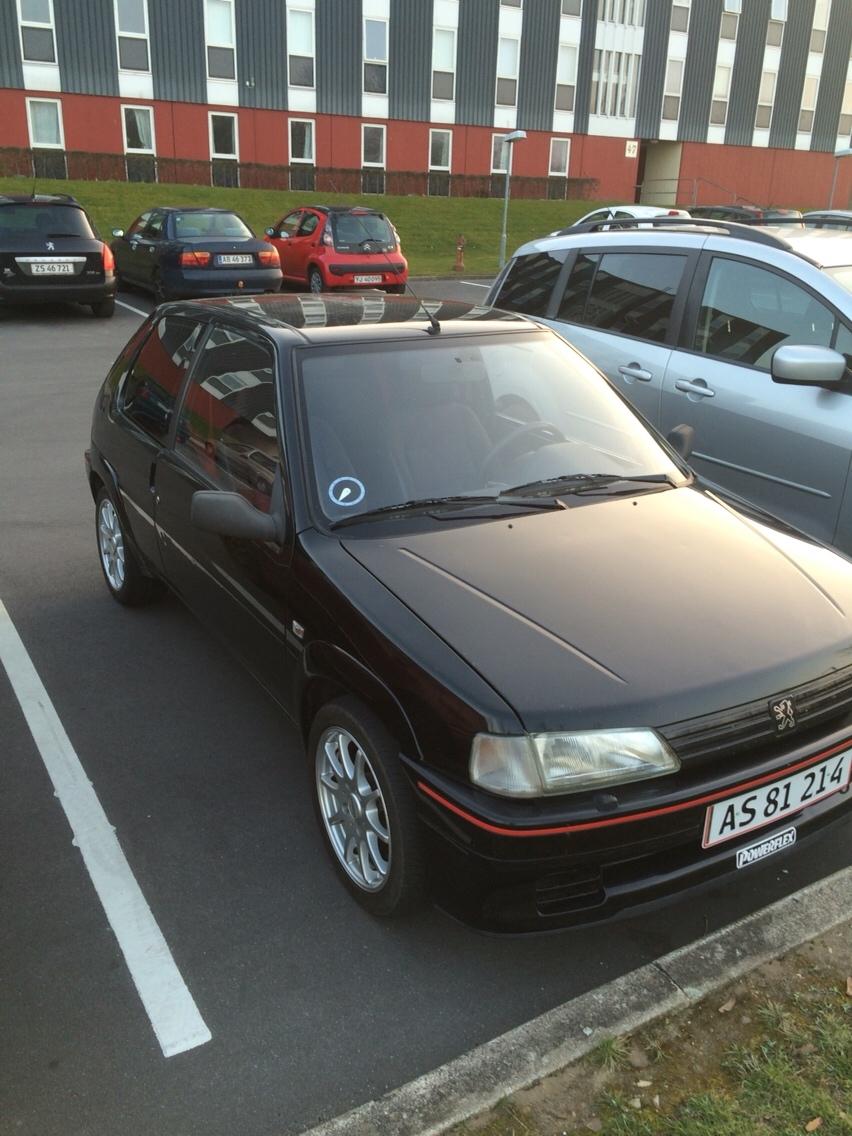 Peugeot 106 rallye (SOLGT) billede 4