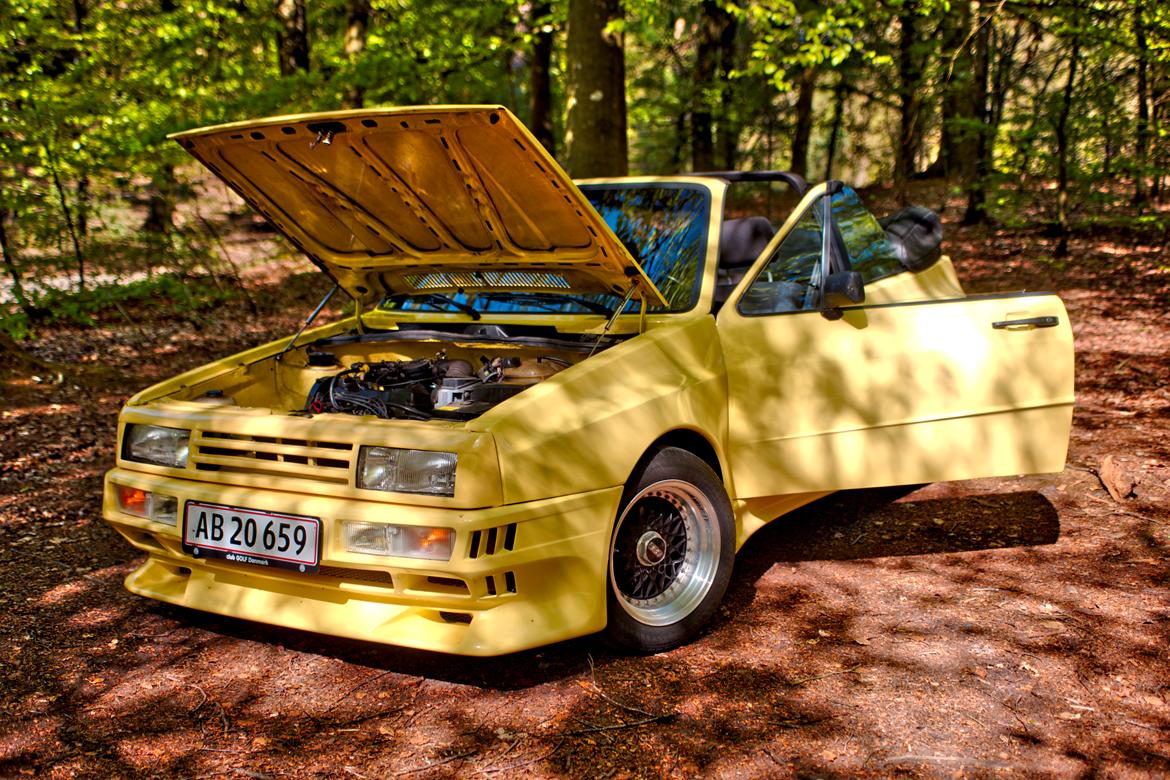 VW Golf 1 GTO Rieger cabriolet billede 3