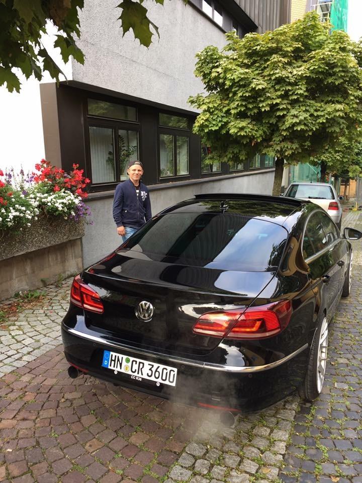 VW Passat CC R36 4-Motion - Da jeg lige havde købt bilen nær Stuttgard i Tyskland August 2016 billede 32