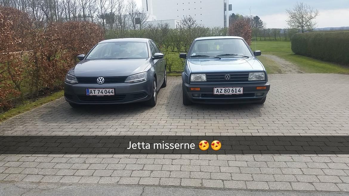 VW Jetta MK2 - Mor og Søn billede 8